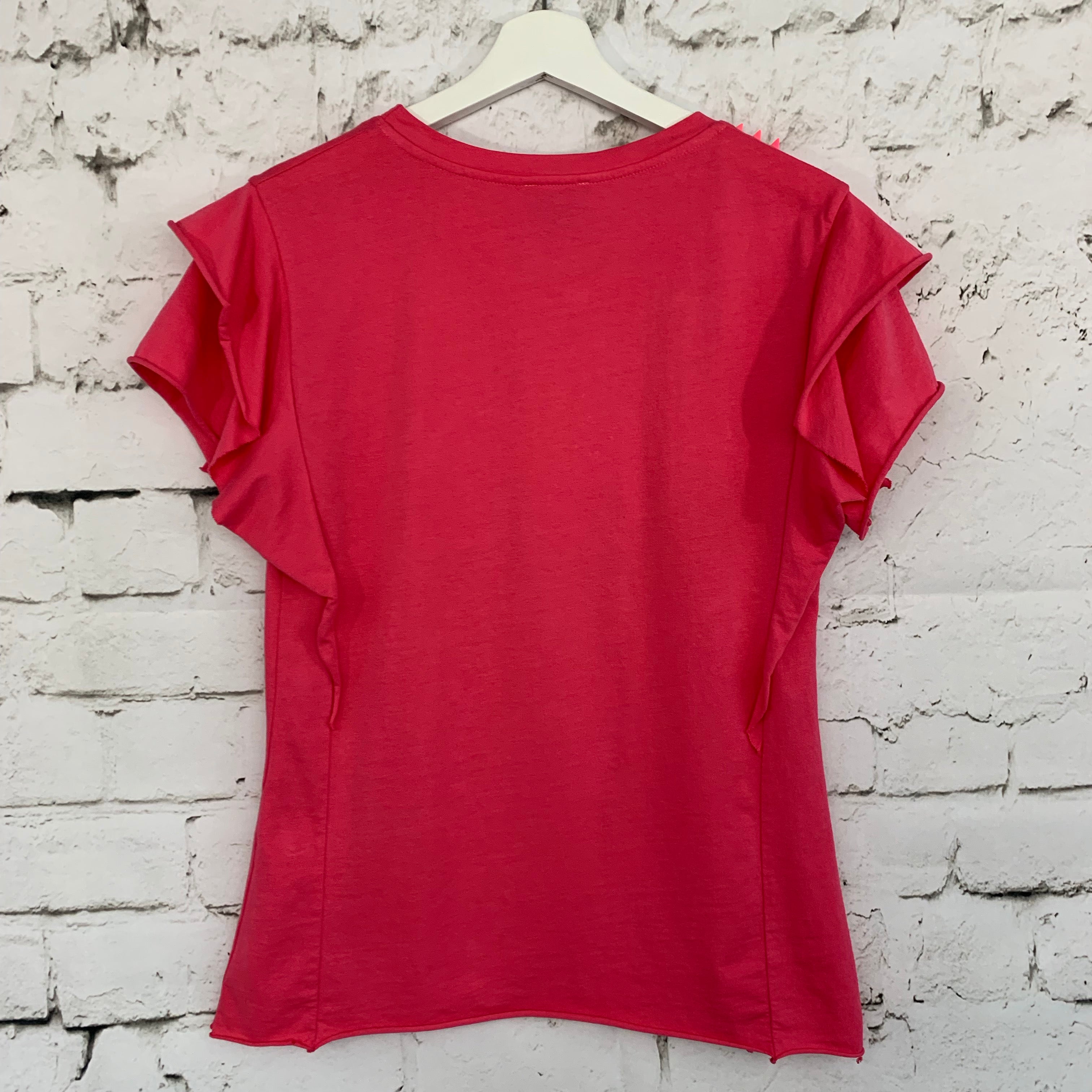 Spiky Rose Petal Top
