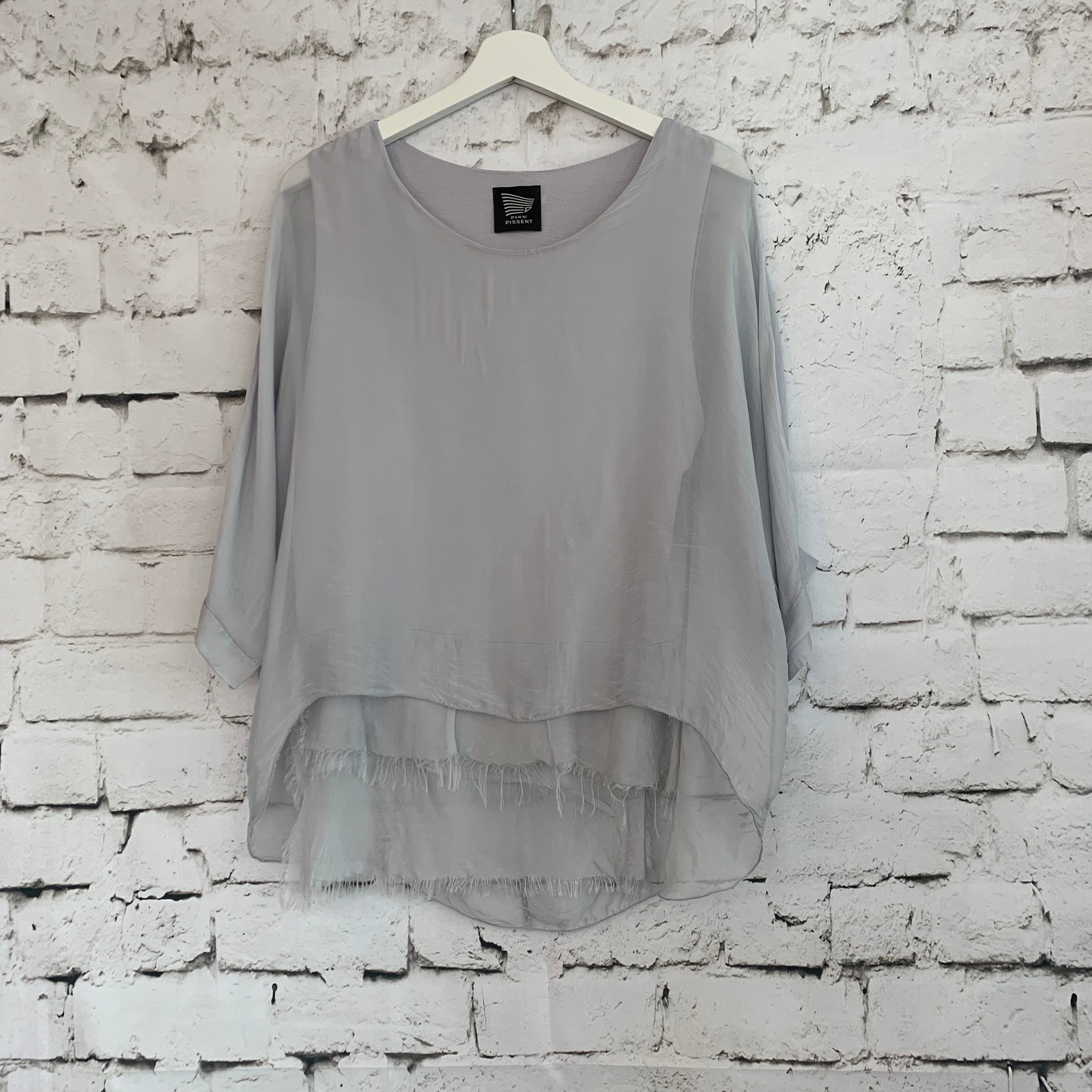 Layered Silk Top