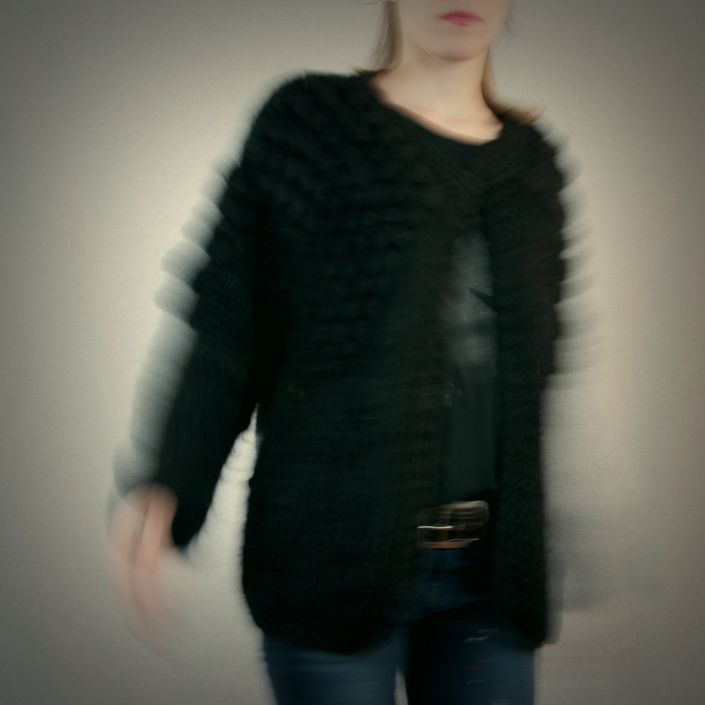 Handmade Pom Pom Cardigan