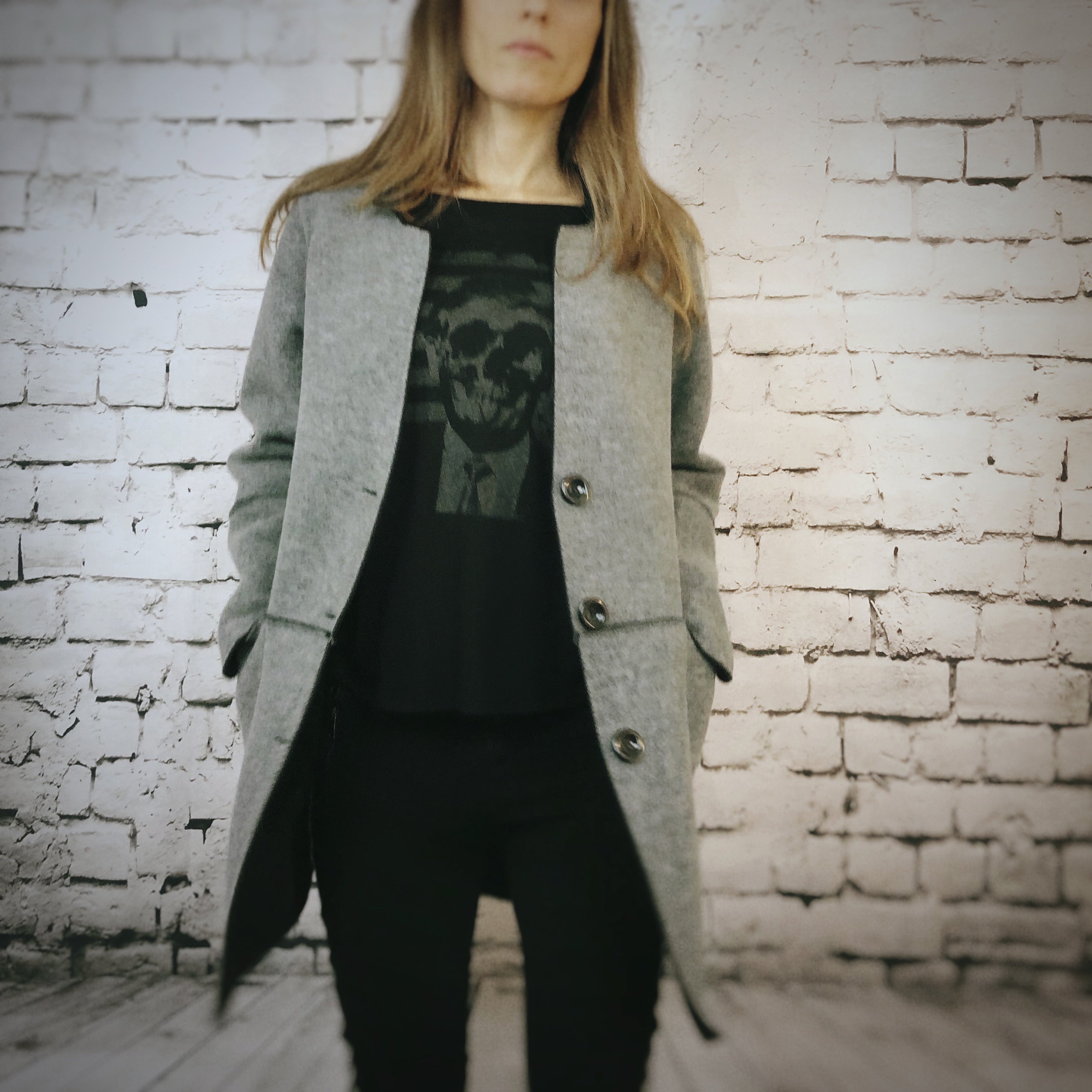 Fused Peacoat Jacket