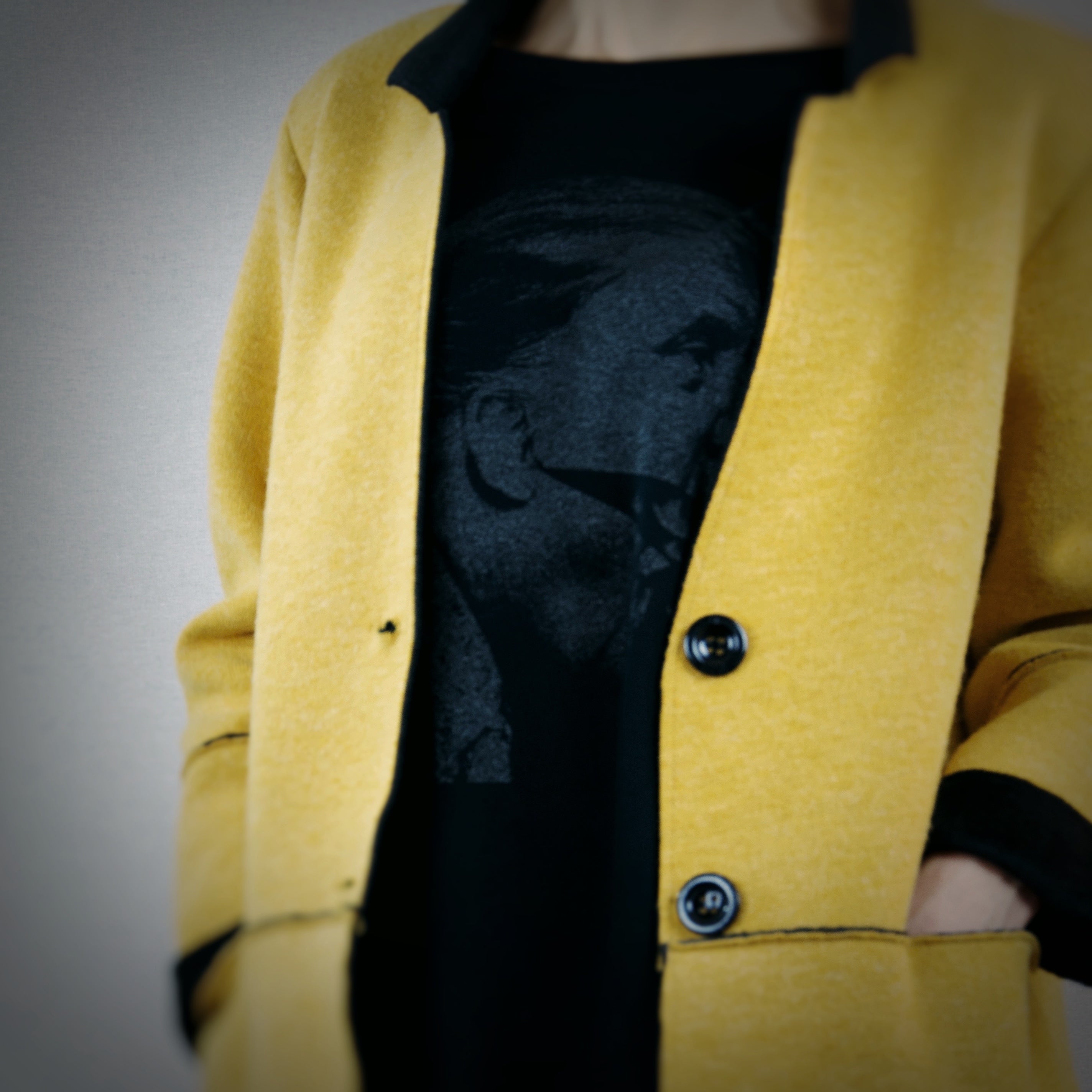 Fused Peacoat Jacket