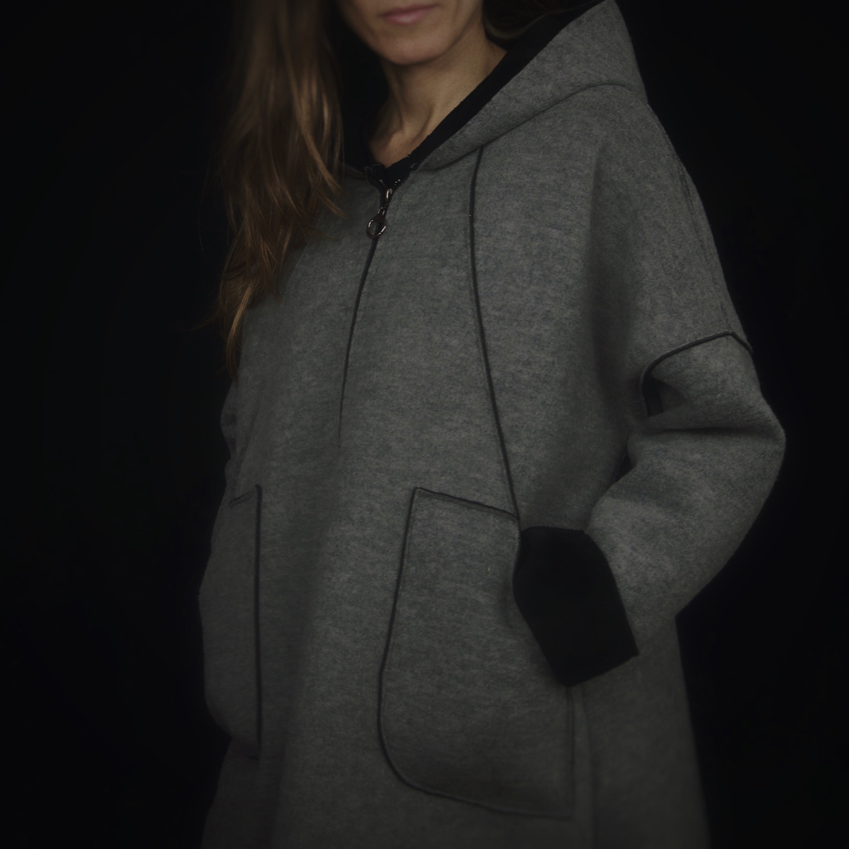Fused Cropped Parka