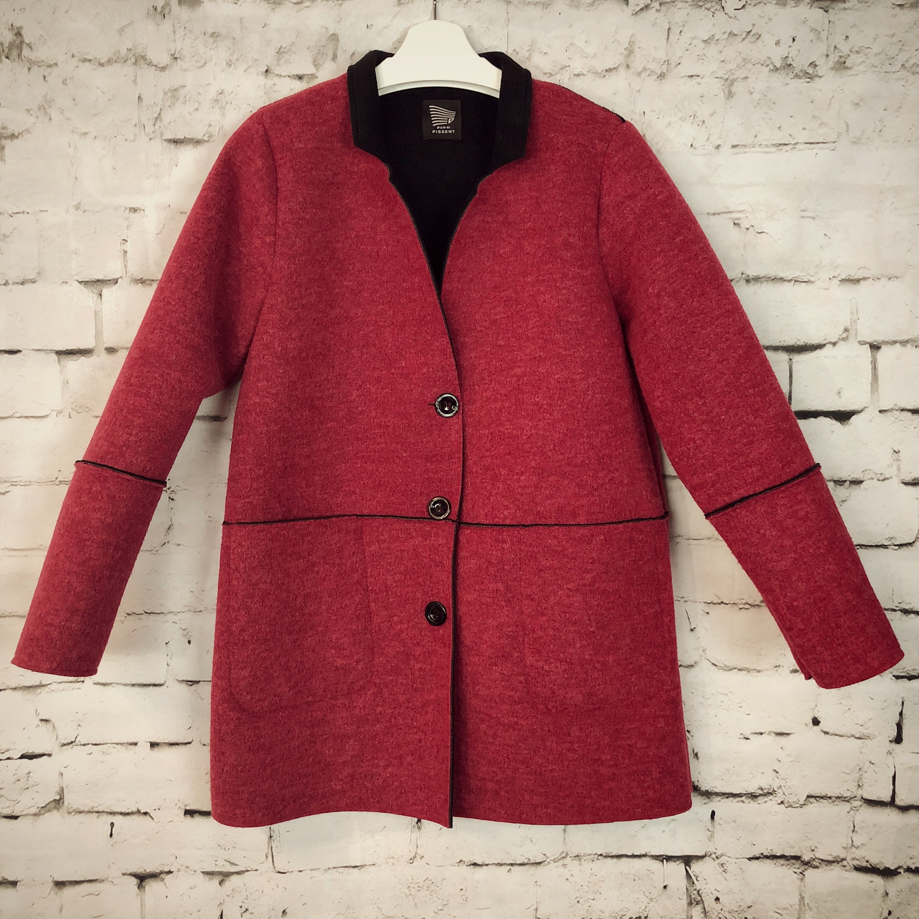 Fused Peacoat Jacket