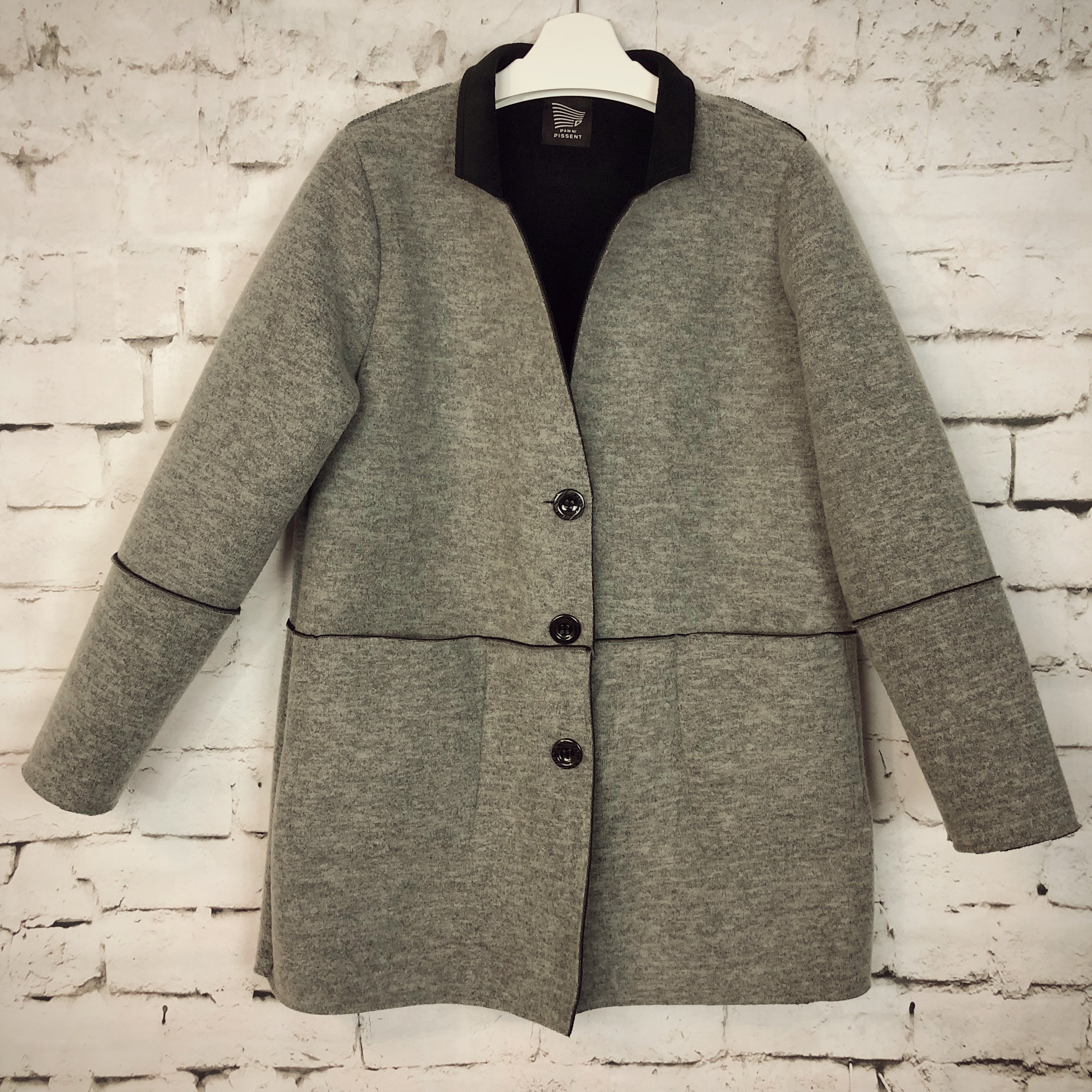 Fused Peacoat Jacket