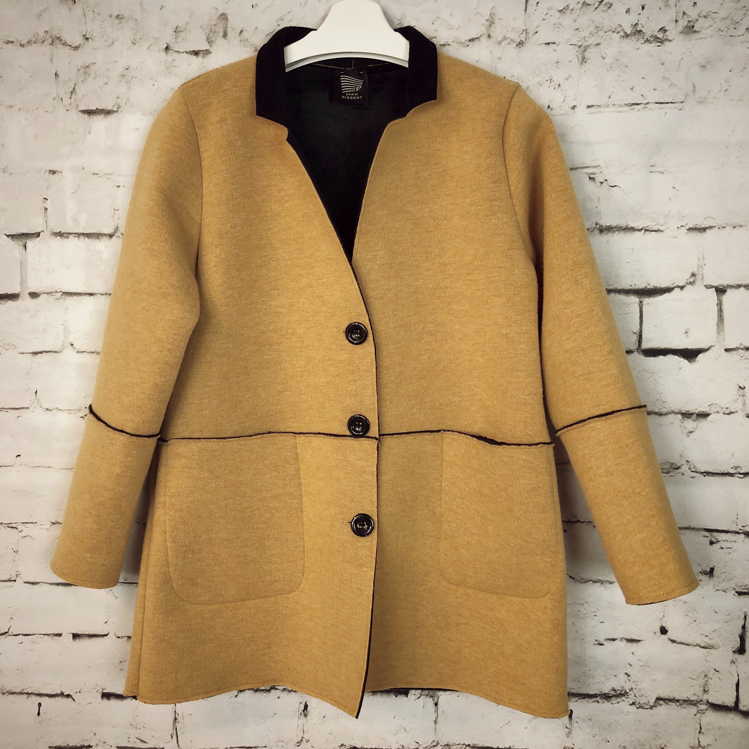 Fused Peacoat Jacket