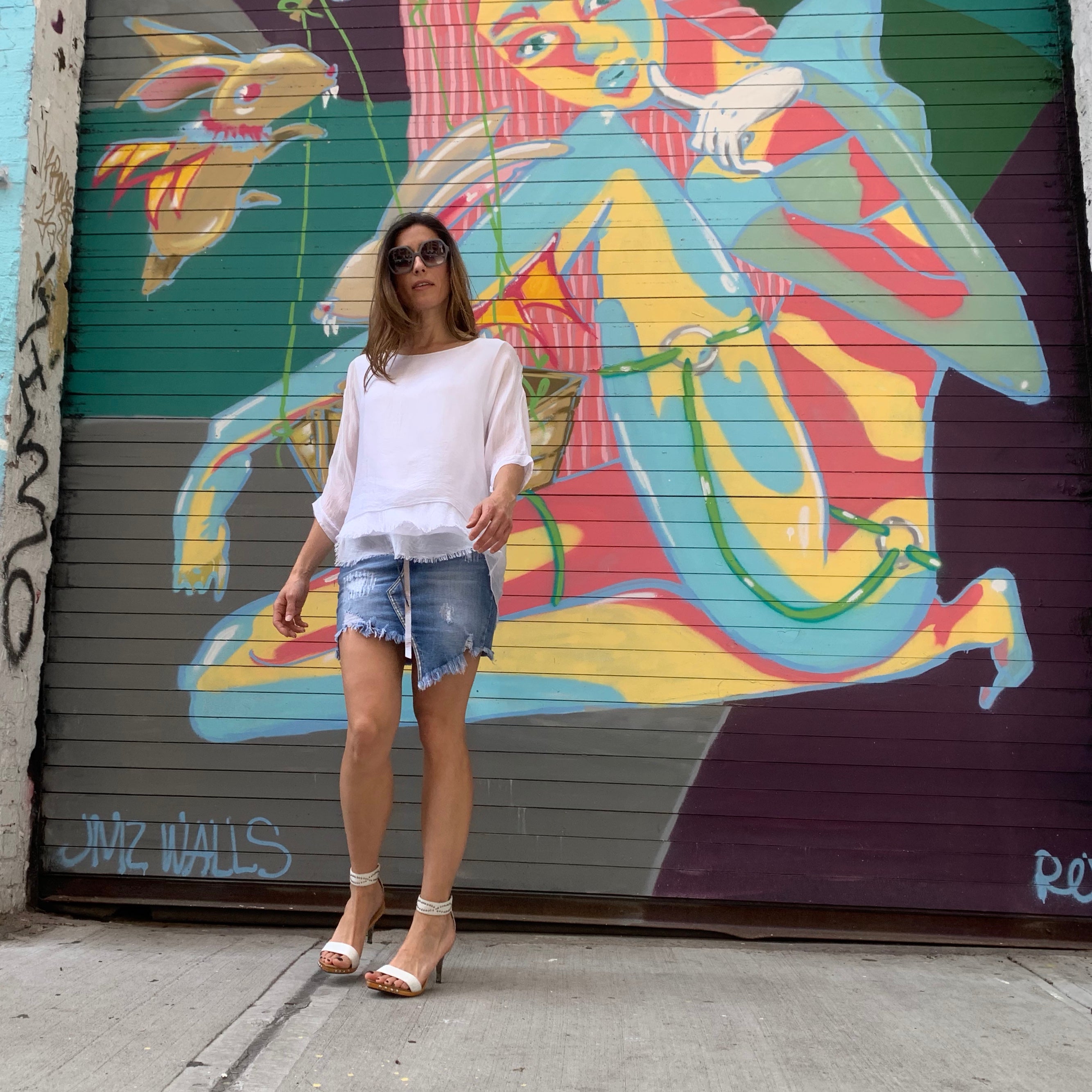 Layered Silk Top