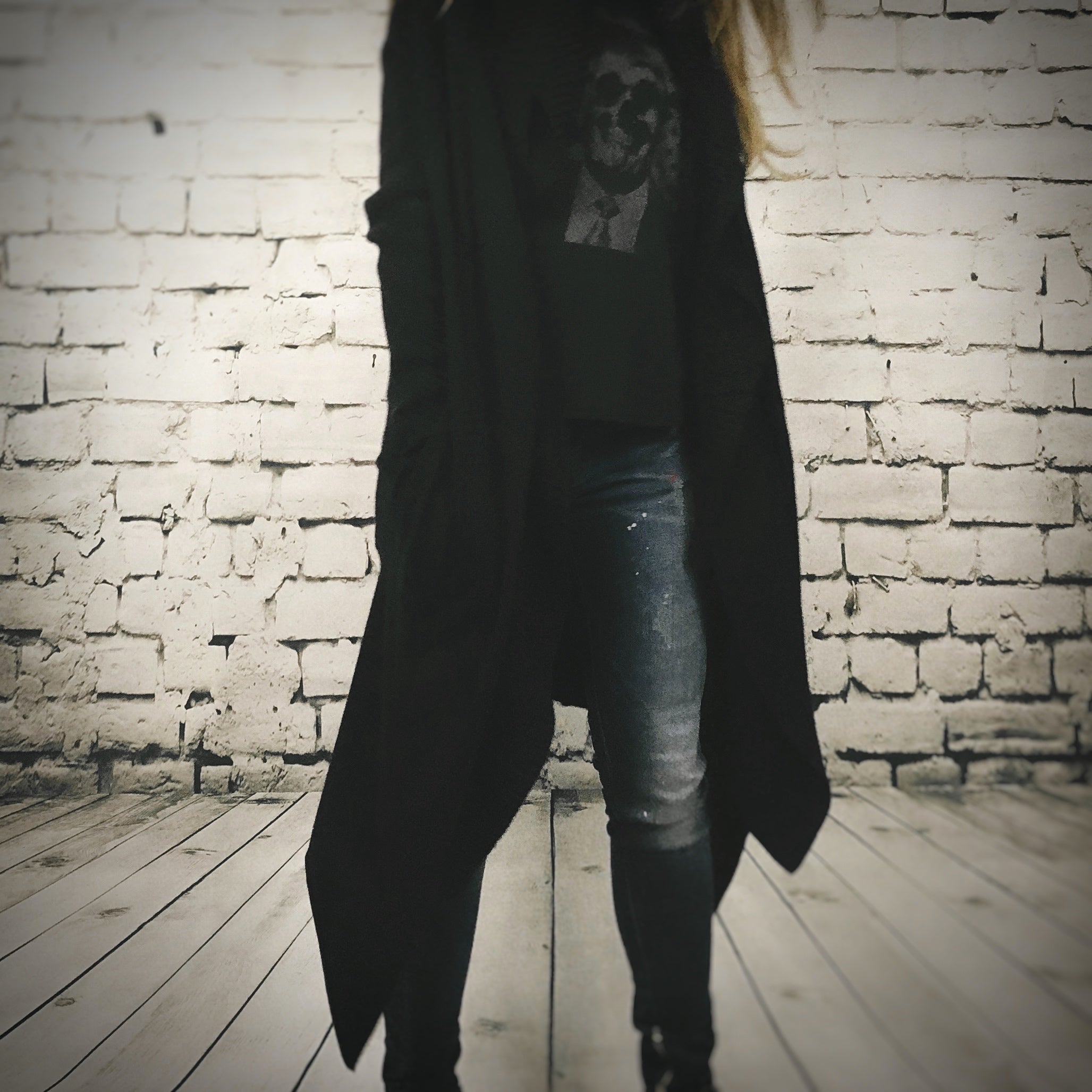 Long Draped Cardigan