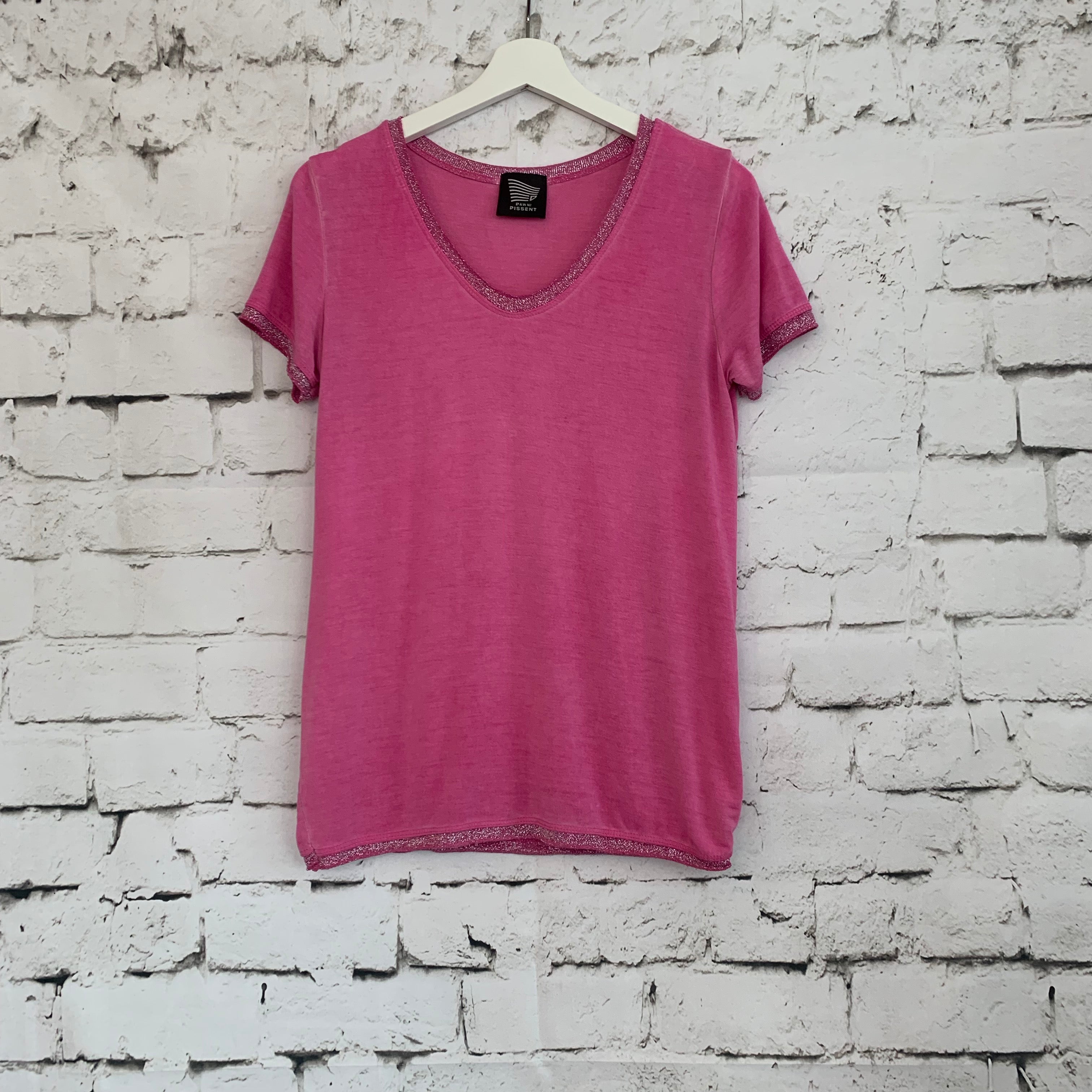 Metallic Edge Tee